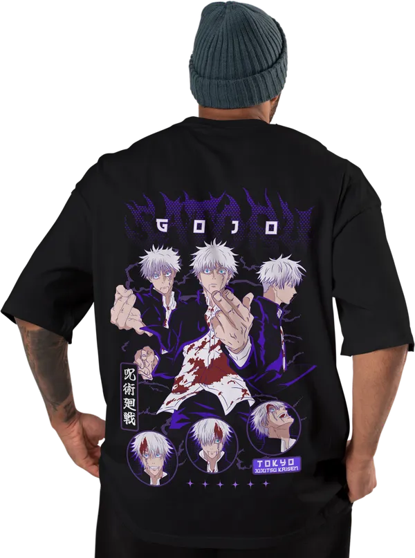 Jujutsu_Kaisen_-_Satoru_Gojo_Black_Oversized_T-shirt