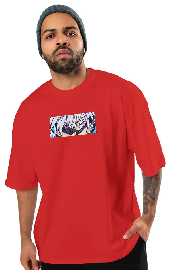 Jujutsu_Kaisen_-_Satoru_Gojo_Red_Oversized_T-Shirt