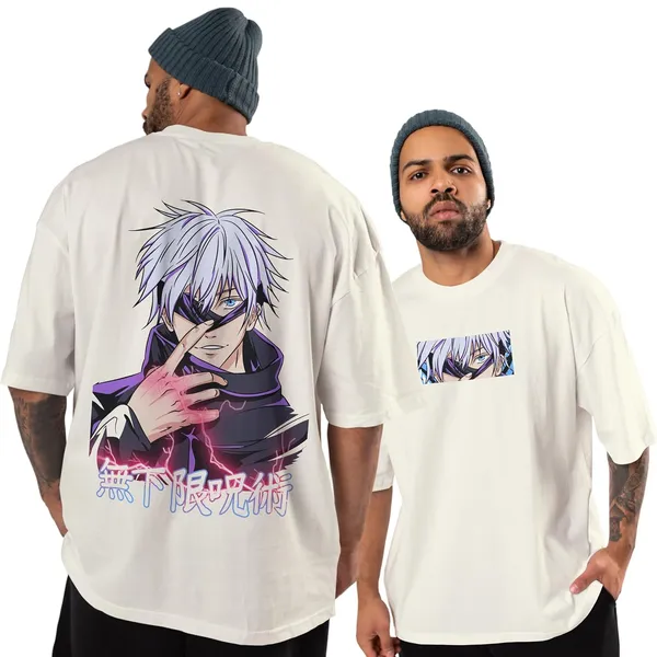 Jujutsu_Kaisen_-_Gojo_Satoru_Off_White_Oversized_T-Shirt