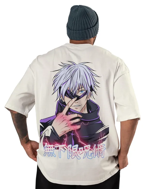 Jujutsu_Kaisen_-_Gojo_Satoru_Off_White_Oversized_T-Shirt