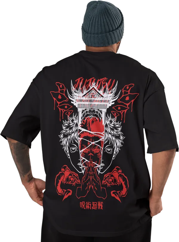 Jujutsu_Kaisen_-_Ryomen_Sukuna_Black_Oversized_T-Shirt