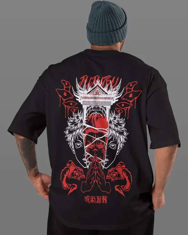 Jujutsu_Kaisen_-_Ryomen_Sukuna_Black_Oversized_T-Shirt