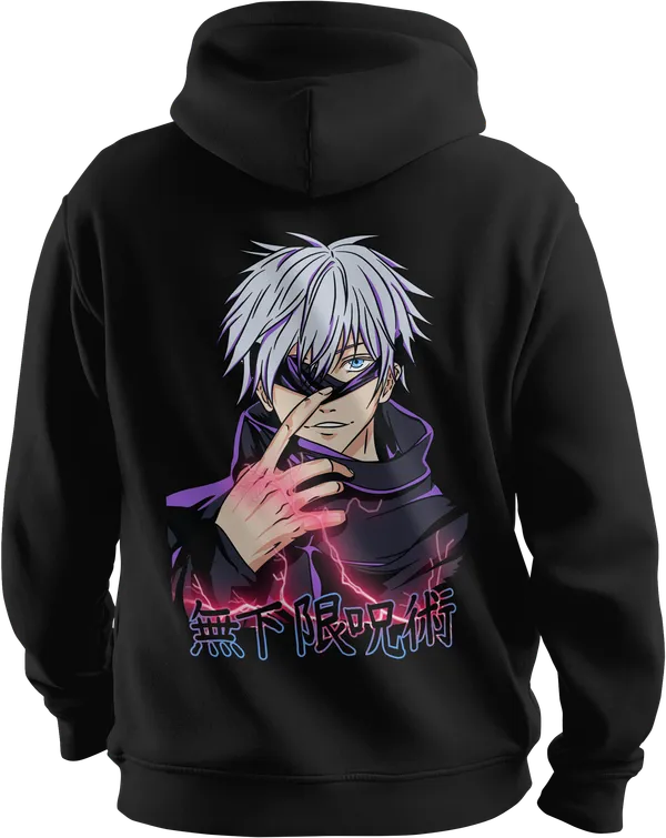 Black_Gojo_Jujutsu_Kaisen_Anime_Hoodie_Premium_100%_cotton_fleece_sweatshirt