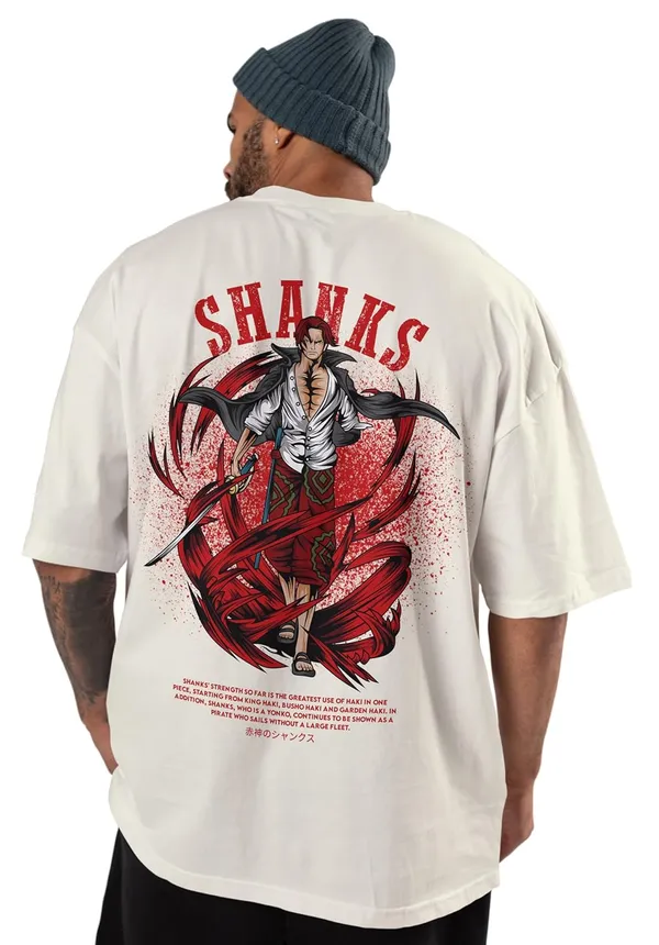 One_Piece_-_Shanks_Off_White_Oversized_T-Shirt