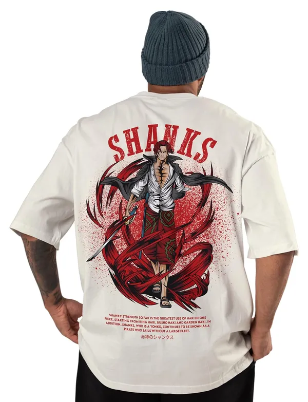 One_Piece_-_Shanks_Off_White_Oversized_T-Shirt