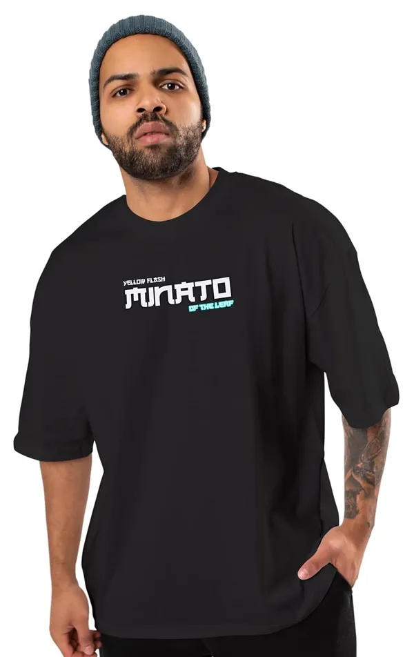 Naruto_-_Minato_Black_Oversized_T-shirt