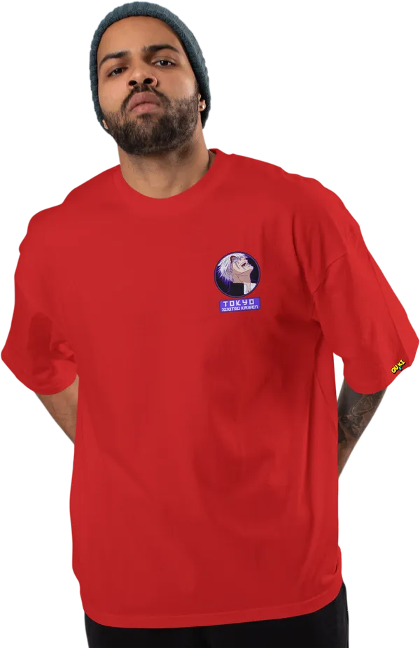 Jujutsu_Kaisen_-_Satoru_Gojo_Red_Oversized_T-shirt