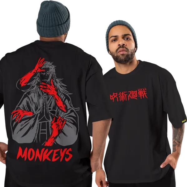 Jujutsu_Kaisen_-_Suguro_Geto_Black_Oversized_T-Shirt