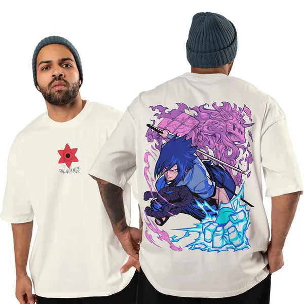 Naruto_-_Sasuke_Uchiha_off_white_Oversized_T-Shirt