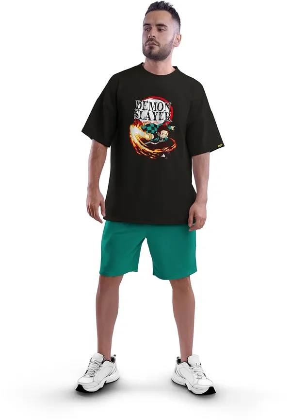 Demon_Slayer_-_Tanjiro_Kamado_Black_Loose_Fit_T-shirt