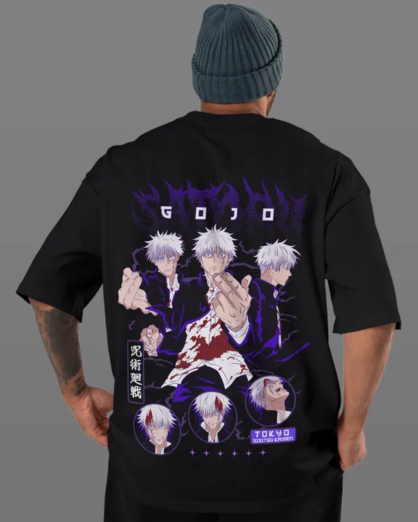 Jujutsu_Kaisen_-_Satoru_Gojo_Black_Oversized_T-shirt