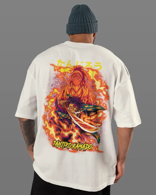 Demon_Slayer_-_Tanjiro_Kamado_Off_white_Oversized_T-Shirt