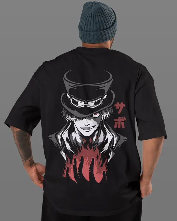 One_Piece_-_Sabo_Black_Oversized_T-Shirt