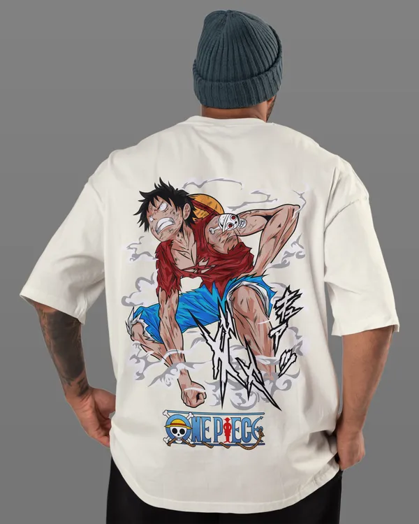 One_Piece_-_Luffy_Gear_2_Off_White_Oversized_T-Shirt