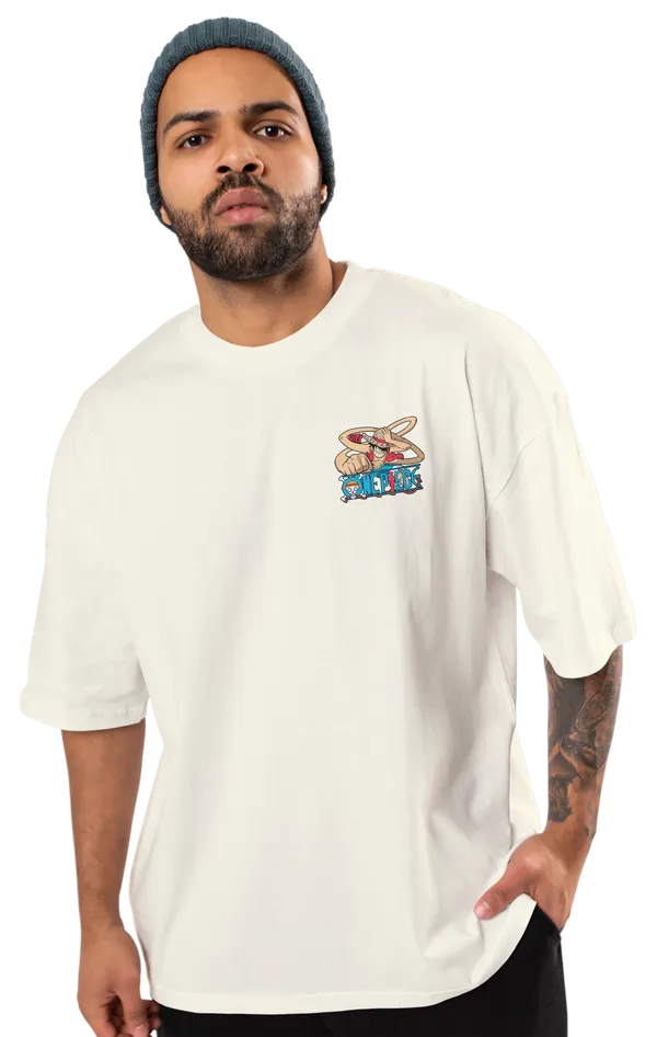 One_Piece_-_Luffy_Gear_2_Off_White_Oversized_T-Shirt
