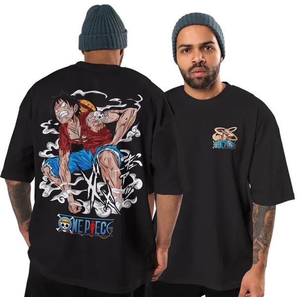 One_Piece_-_Luffy_Gear_2_Black_Oversized_T-shirt