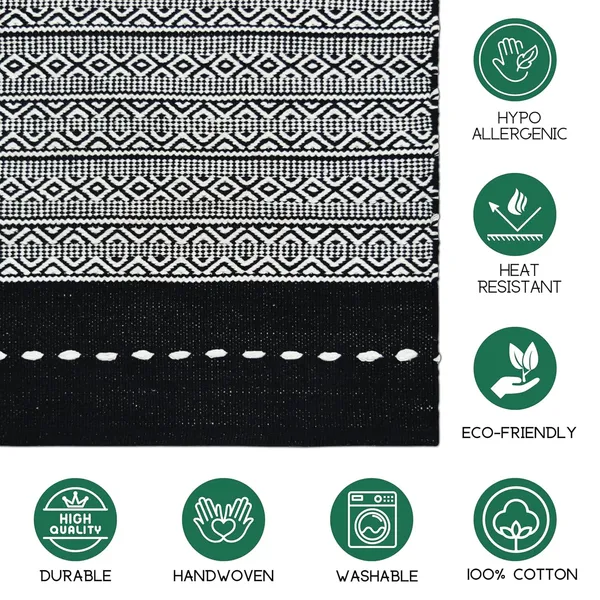 Black_&_White_Handmade_Knitted_Premium_Cotton_Thick_And_Tightly_Woven_Rug_Carpet_For_Bedroom,_Living_Room,_Kids_Room_(140_X_200_Cm)