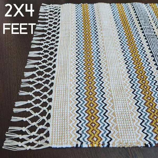 MulticolorHandmade_Knitted__Premium_Cotton_Rug_For_Kitchen,_Bedroom,_Livingroom_(2_X_4_Feet_|__6_Mm_Thick)