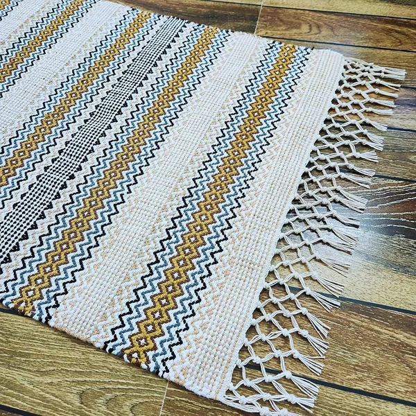 MulticolorHandmade_Knitted__Premium_Cotton_Rug_For_Kitchen,_Bedroom,_Livingroom_(2_X_4_Feet_|__6_Mm_Thick)
