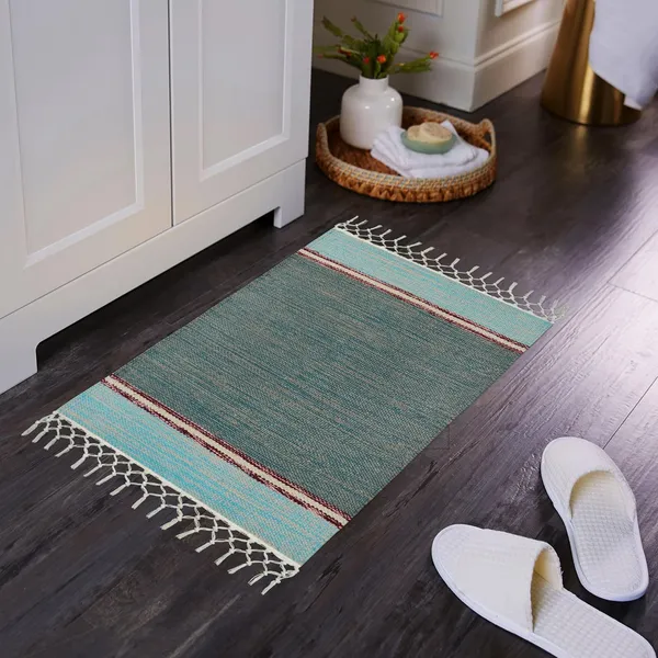 Multicolor_Handmade_Knitted_Anti_Slip_Pure_Cotton_Water_Absorbing,_Machine_Washable_Floor_Mats_(40_X_60_Cm_|__4_Mm_Thick)_(Pack_Of_7_Pcs)