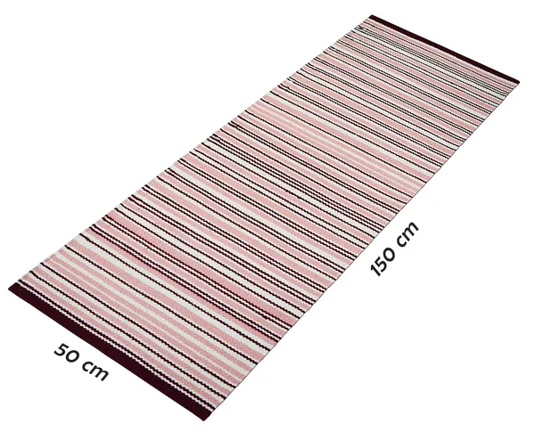 Pink_Anti_Skid_Handmade_Knitted_Cotton_Runner_For_Bedroom,_Living_Room,_Kitchen,_Bathroom_(50_X_150_Cm_|__9_Mm_Thick)