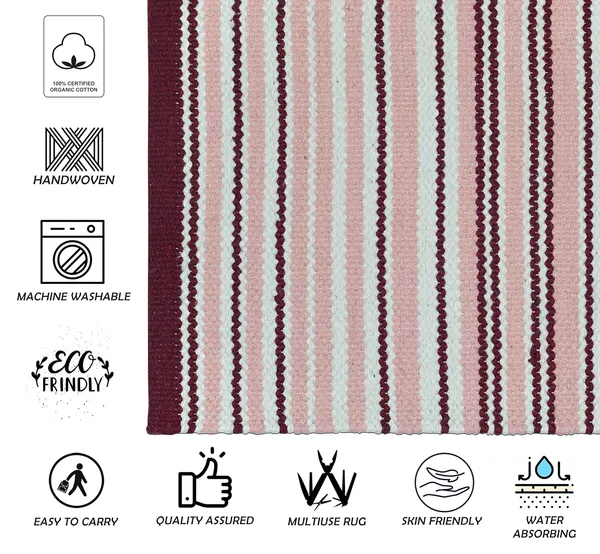 Pink_Anti_Skid_Handmade_Knitted_Cotton_Runner_For_Bedroom,_Living_Room,_Kitchen,_Bathroom_(50_X_150_Cm_|__9_Mm_Thick)