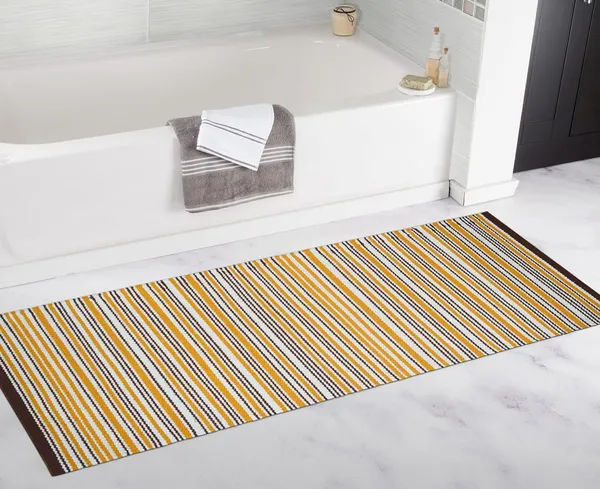 Yellow_Handmade_Knitted_Anti_Slip_Cotton_Pin_Striped_Runner_For_Bedroom,_Living_Room,_Kitchen_(50_X_150_Cm_|__9_Mm_Thick)