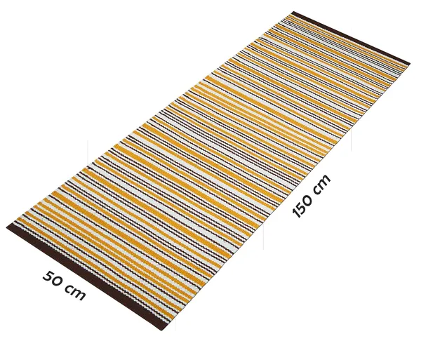 Yellow_Handmade_Knitted_Anti_Slip_Cotton_Pin_Striped_Runner_For_Bedroom,_Living_Room,_Kitchen_(50_X_150_Cm_|__9_Mm_Thick)