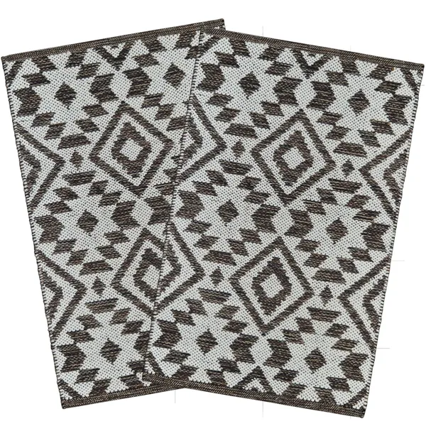 White_Handmade_Knitted_Anti_Slip_Cotton_Water_Absorbing_Floor_Mats_(50_X_80_Cm)_(Pack_Of_2_Pcs)