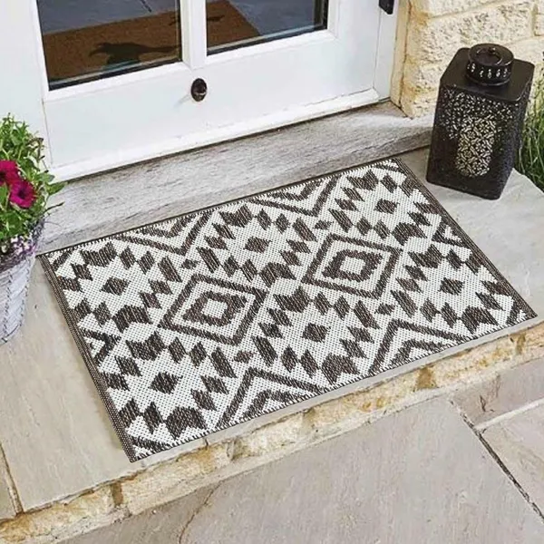 White_Handmade_Knitted_Anti_Slip_Cotton_Water_Absorbing_Floor_Mats_(50_X_80_Cm)_(Pack_Of_2_Pcs)