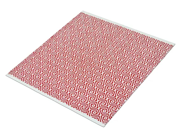 Red_Handmade_Knitted_Multipurpose_Cotton_Thick_Square_Puja_Mat_(70_X_70_Cm_|__9_Mm_Thick)