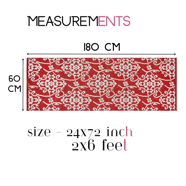 Red_Handmade_Knitted_Premium_Cotton_Yoga_Mat_With_Strong_Anti_Skid_Backing,_Carry_Bag_&_Strap_(8Mm)