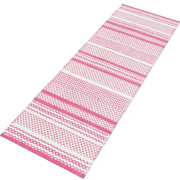 Pink_Handmade_Knitted_Premium_Cotton_Runner_For_Bedroom,_Kitchen,_Balcony_(45_X_130Cm_|_8_Mm_Thick)