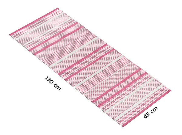 Pink_Handmade_Knitted_Premium_Cotton_Runner_For_Bedroom,_Kitchen,_Balcony_(45_X_130Cm_|_8_Mm_Thick)