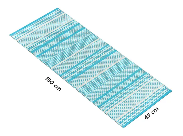 Turquoise_Handmade_Knitted_Cotton_Runner_For_Bedroom,_Kitchen,_Balcony_(45_X_130Cm_|_8_Mm_Thick)
