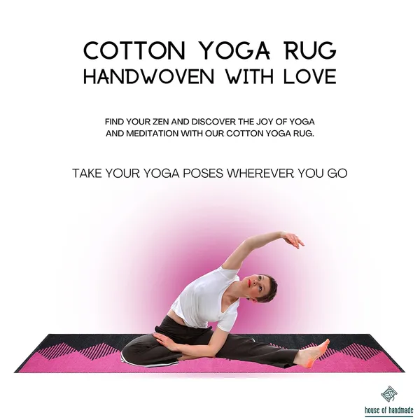 Black_&_Pink_Handmade_Knitted_Premium_Cotton_Yoga_Mat_With_Strong_Anti_Skid_Backing_(2_X_6_Feet_|_8_Mm_Thick)