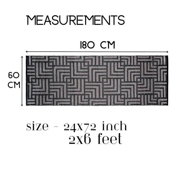 Black_Handmade_Knitted_Melange_Premium_Cotton_Yoga_Mat_With_Strong_Anti_Skid_Backing,_Carry_Bag_&_Strap_(2_X_6_Feet_|_8_Mm_Thick)