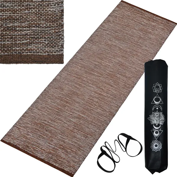 Brown_Handmade_Knitted_Premium_Cotton_Yoga_Mat_With_Strong_Anti_Skid_Backing_(2_X_6_Feet_|_8_Mm_Thick)