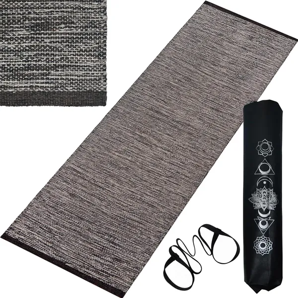 Chocolate_Brown_Handmade_Knitted_Premium_Cotton_Yoga_Mat_With_Strong_Anti_Skid_Backing_(2_X_6_Feet_|_8_Mm_Thick)