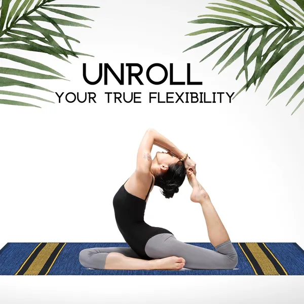 Navy_Blue_Handmade_Knitted_Premium_Cotton_Yoga_Mat_With_Strong_Anti_Skid_Backing,_Carry_Bag_&_Strap_(2_X_6_Feet_|_5_Mm_Thick)