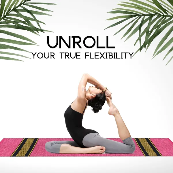 Pink_Premium_Handmade_Knitted_Cotton_Yoga_Mat_With_Strong_Anti_Skid_Backing,_Carry_Bag_&_Strap_(2_X_6_Feet_|_5_Mm_Thick)