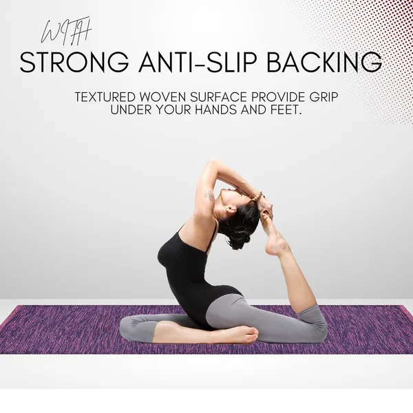 Purple_Handmade_Knitted_Woven_Strong_Anti-Slip_Backing_Pure_Cotton_Yoga_Mat_For_Women_And_Men_(2_X_6_Feet_|_6_Mm)