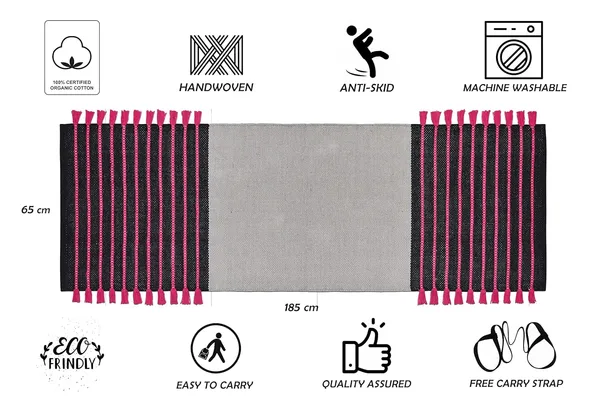 Grey_Handmade_Knitted_Premium_Cotton_Yoga_Mat_With_Strong_Anti_Skid_Backing,_Carry_Bag_&_Strap_(2_X_6_Feet_|_8_Mm_Thick)