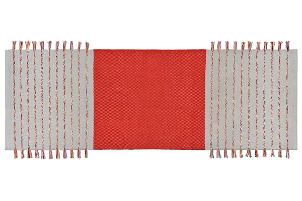 Orange_Handmade_Knitted_Cotton_Yoga_Mat_Ribbed_With_Fringes_For_Extra_Grip_Anti-Slip_With_Carry_Bag_&_Strap_(2_X_6_Feet_|_9_Mm_Thick)