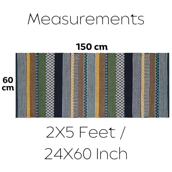 Green_Premium_Handmade_Knitted_Anti_Skid_Runner_For_Living_Room,_Bedroom,_Kitchen_(2_X_5_Feet_|__7_Mm_Thick)