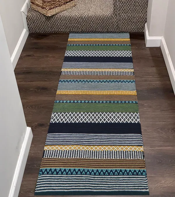 Green_Premium_Handmade_Knitted_Anti_Skid_Runner_For_Living_Room,_Bedroom,_Kitchen_(2_X_5_Feet_|__7_Mm_Thick)