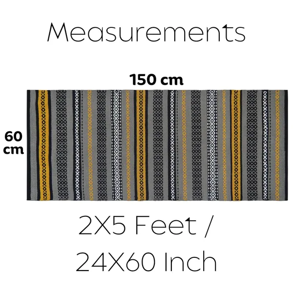 Deep_Grey_Handmade_Knitted_Premium_Handwoven_Anti_Skid_Runner_For_Living_Room,_Bedroom,_Kitchen_(2_X_5_Feet_|__7_Mm_Thick)