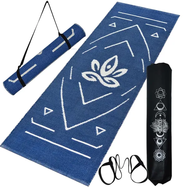 Blue_Premium_Handmade_Knitted_Cotton_Yoga_Mat_With_Strong_Anti_Skid_Backing_(2_X_6_Feet_|_7_Mm_Thick)
