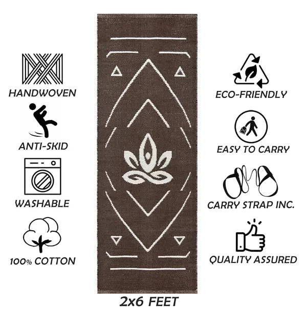 Brown_Handmade_Knitted_Premium_Cotton_Yoga_Mat_With_Strong_Anti_Skid_Backing,_Carry_Bag_&_Strap_(2_X_6_Feet_|_7_Mm_Thick)