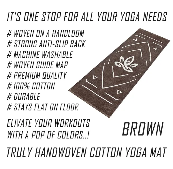 Brown_Handmade_Knitted_Premium_Cotton_Yoga_Mat_With_Strong_Anti_Skid_Backing,_Carry_Bag_&_Strap_(2_X_6_Feet_|_7_Mm_Thick)